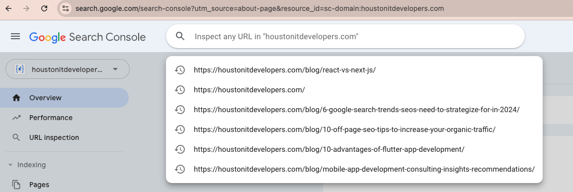 On-Page SEO Tips - Submit Your New Page URL To Google Search Console